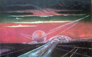 Illustration for article titled How Soviet Artists Imagined Communist Life in Space